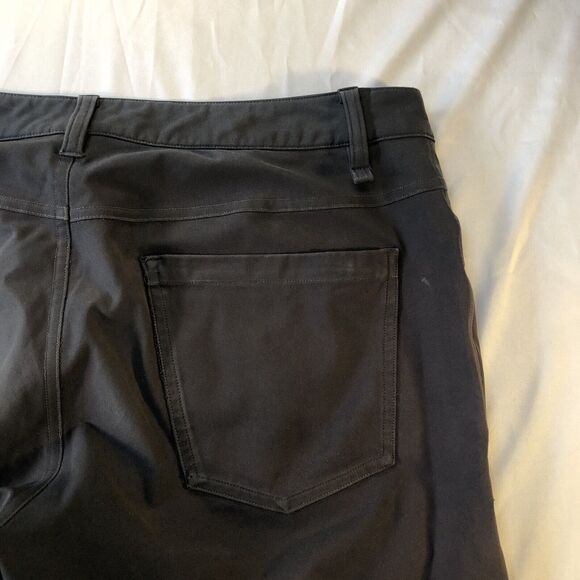 Lululemon ABC Slim Fit Pants Warpstreme Men’s Size 33 x 28.5 Dark Gray - Picture 9 of 12